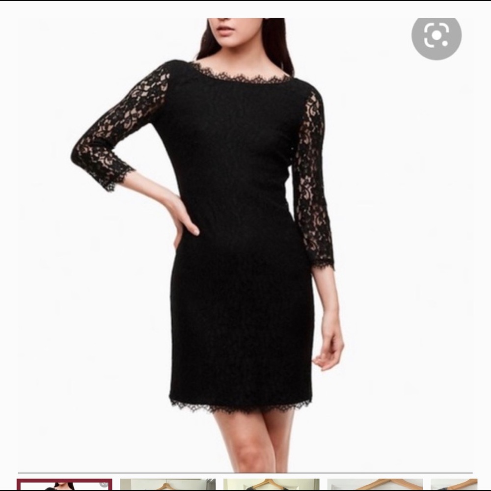 Babaton Black Lace Dress